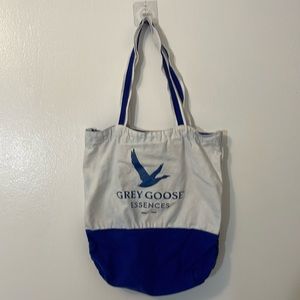 Grey Goose Essences Vodka toe bag canvas inner pocket magnetic snap close